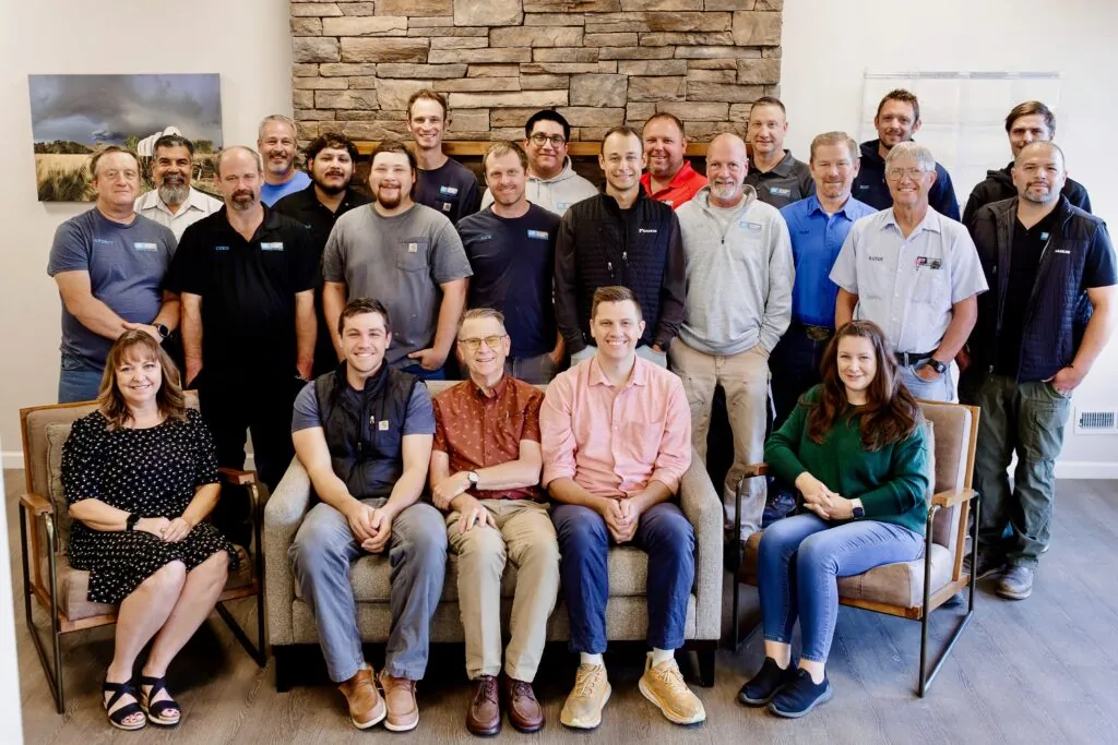 The College Place Heating & Air team at the College Place, WA shop